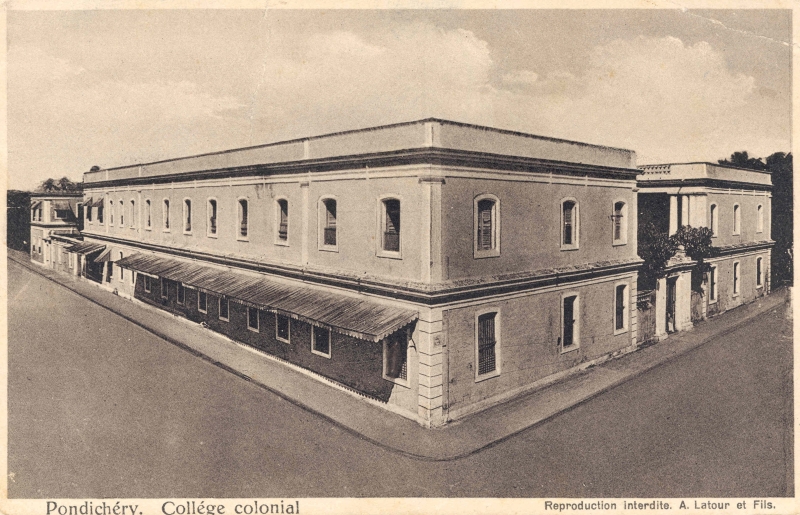 06-16 - Pondichery - college colonial - 1